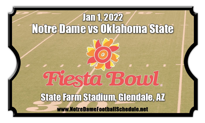 ND vs OK State Fiesta Bowl 2022